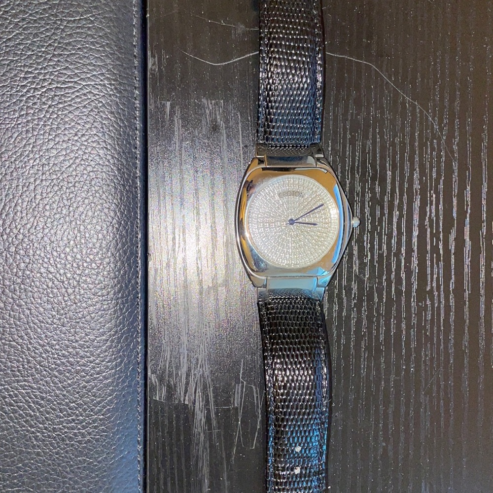 Black Croton watch